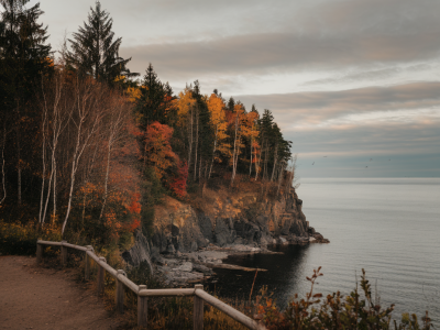 Where to find quiet coastal cliffs for autumn sea-watching and how to avoid disturbing roosting birds