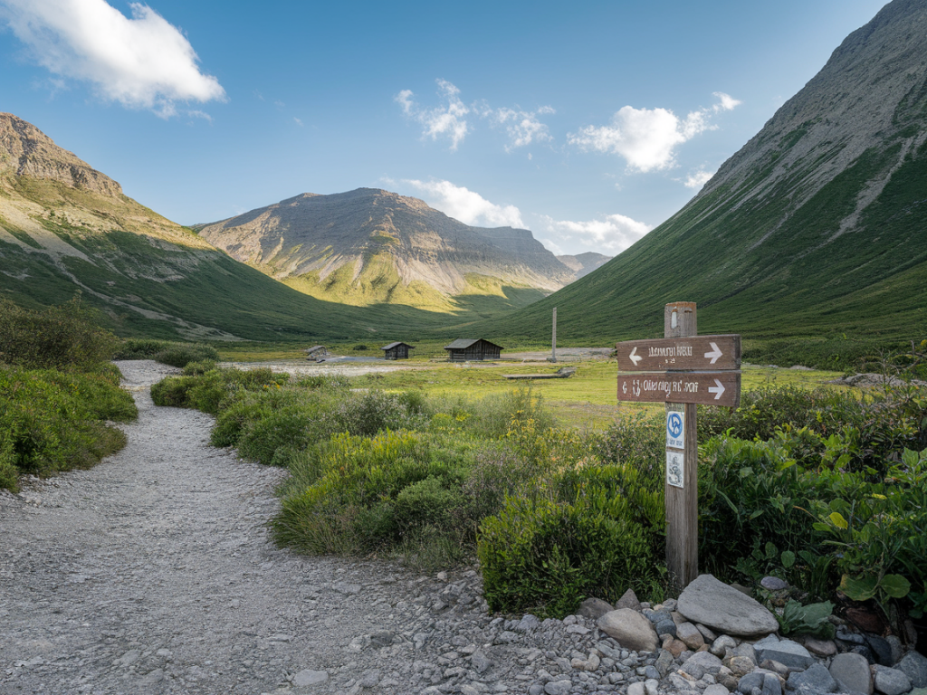 How to plan a multi-day border hike with public transport links and low-impact wild camping options