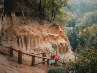 How to spot, document and report early cliff erosion patches to local volunteer groups for effective repair