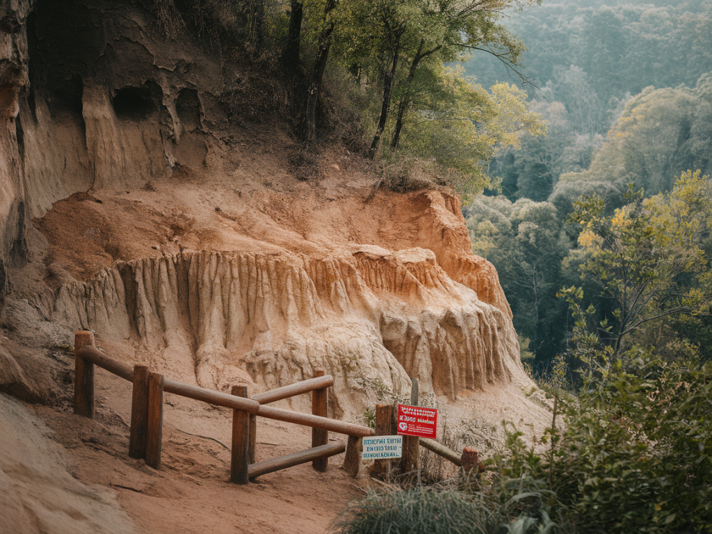 How to spot, document and report early cliff erosion patches to local volunteer groups for effective repair