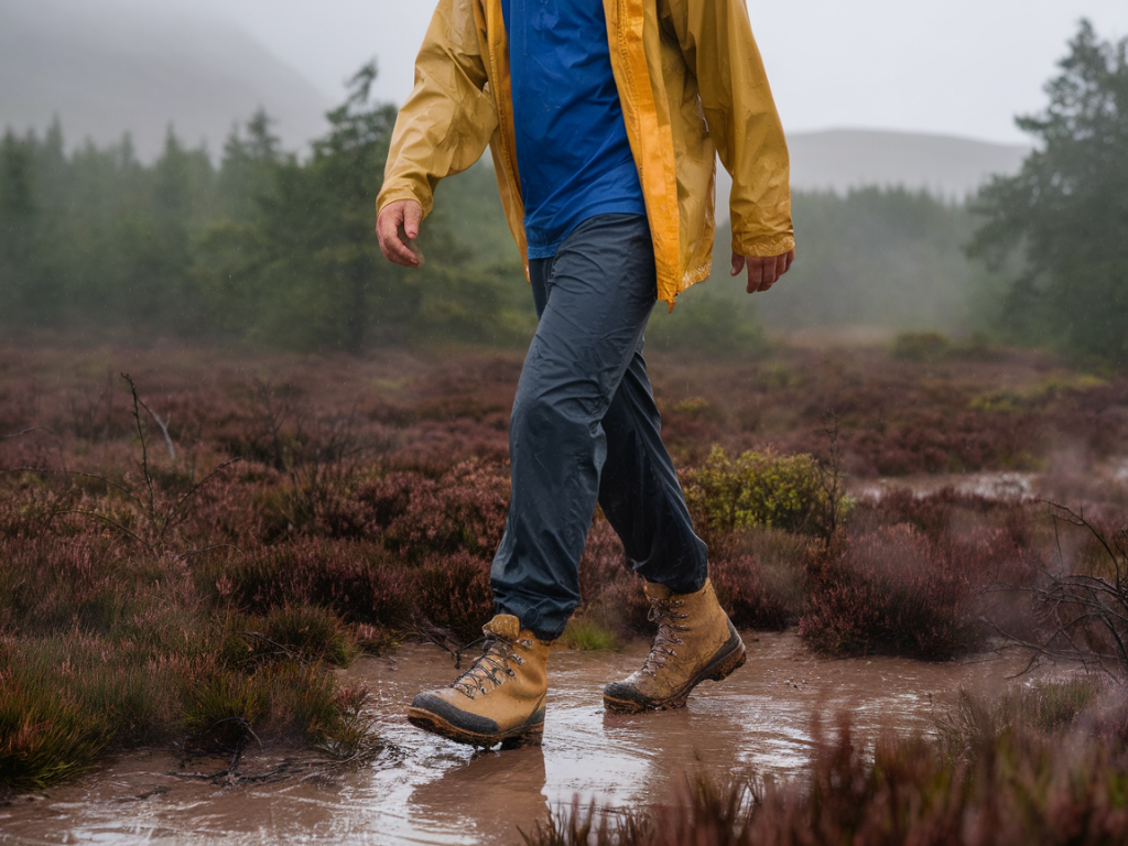 Choosing the right walking boots for wet heather and blanket bog conditions